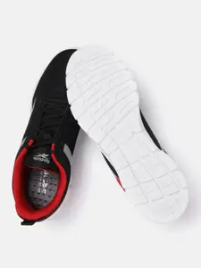Reebok Men Black & Red Solid Emergo LP Running Shoes