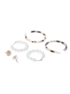 Jewels Galaxy Set of 6 Earrings