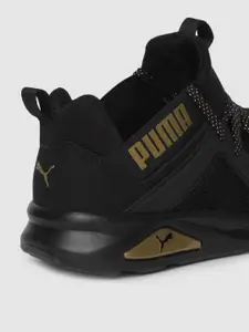 Puma Women Black Enzo 2 Metal Running Shoes