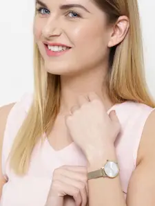 SKAGEN Women Silver-Toned Dial Watch SKW2150I