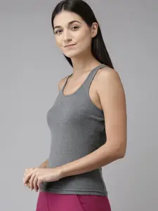 Van Heusen Women Antibacterial Colour Fresh Tank Top