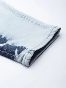 Roadster Women Blue Skinny Fit Mid-Rise Clean Look Stretchable Cropped Jeans