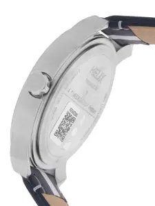 Helix Men Silver-Toned Analogue Watch TW036HG07