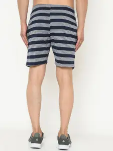 MACK JONNEY Men Pack Of 2 Striped Regular Fit Regular Shorts