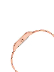 Timex Women Rose Gold-Toned Analogue Watch - TW0TL9503