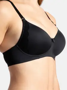 Jockey Wirefree Padded Soft Touch Full Coverage Multiway Styling Tshirt Bra-1816