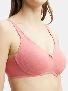 Jockey Wirefree Non Padded Super Combed Cotton Full Coverage Everyday Bra-1250