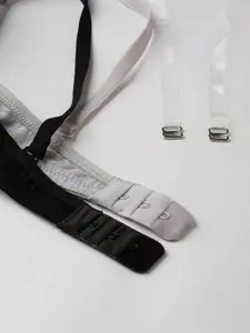 DressBerry Pack of 2 Solid Non-Wired Lightly Padded T-shirt Bras BP-030