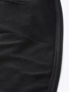 HRX by Hrithik Roshan Men Black Solid Rapid-Dry Antimicrobial Outdoor Jacket