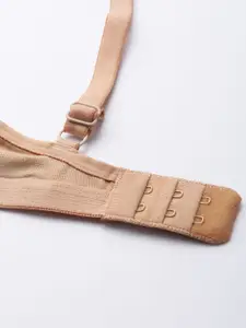 Roadster Nude-Coloured Solid Non-Wired Non Padded Everyday Bra
