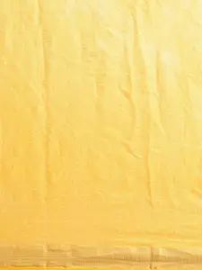 Geroo Jaipur Hand Dyed Red & Yellow Bandhani Kota Silk  Sustainable Saree