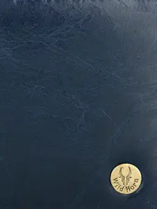 WildHorn Men Blue & Black RFID Protected Genuine Leather Wallet & Pen Accessory Gift Set