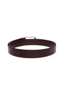 WildHorn Men Brown RFID Protected Genuine Leather Wallet & Belt Accessory Gift Set