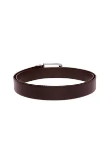 WildHorn Men Blue & Brown RFID Protected Genuine Leather Wallet & Belt Accessory Gift Set