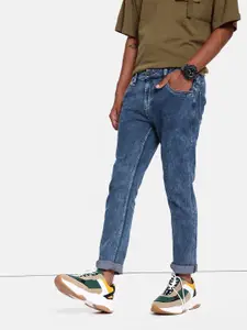 The Roadster Lifestyle Co. Men Denim Blue Skinny Fit MCW Back Street Boys Hyper Hypo Jeans