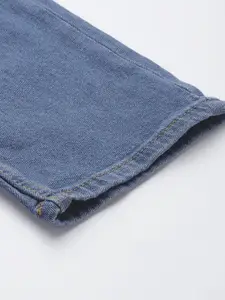 Roadster Men Blue Slim Fit Heavy Fade Stretchable Jeans