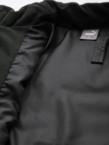 Puma Men Black Solid Lightweight Puffer Jacket