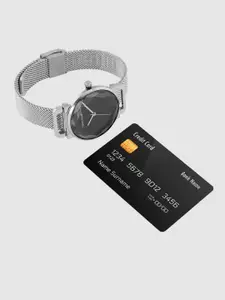 French Connection Women Black Analogue Watch FCL0008D