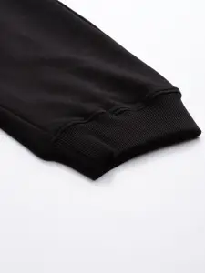 Harvard Men Black Solid Joggers
