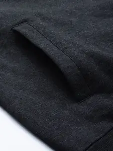 Urbano Fashion Men Yellow & White Colourblocked Sweatshirt