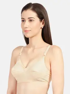 Sonari Beige Solid Non-Wired Non Padded Everyday Bra archanaskin30B