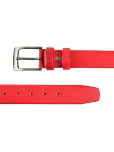 WINSOME DEAL Men Red Solid Belt