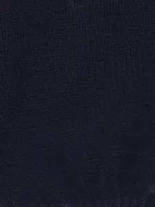 Roadster Men Navy Blue Acrylic Gloves