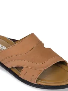 Liberty Men Brown Solid Slip-On