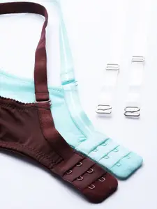 DressBerry Pack of 2 Solid Non-Wired Lightly Padded Everyday Bra DB-G524-010