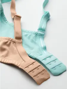 DressBerry Pack of 2 Non-Wired & Non-Padded Everyday Bras DB-ENC-2PP-006