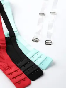 DressBerry Pack of 3 Solid Lightly-Padded Non-Wired Everyday Bras DB-G524-3PP-005