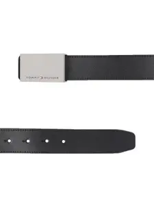 Tommy Hilfiger Men Black & Brown Reversible Leather Belt