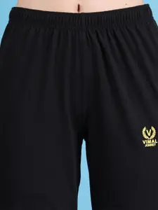 MACK JONNEY Women Black Solid Lounge Pants