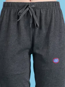 MACK JONNEY Women Grey Solid Lounge Pants