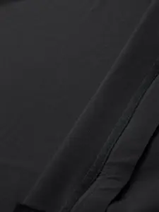 Reebok Men Black Lightweight Solid OS Running Track Jacket