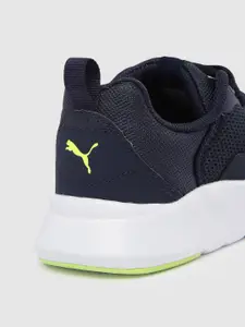 Puma Boys Navy Blue Wired Jr Running Shoes