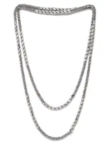 RICHEERA Silver-Plated Layered Necklace