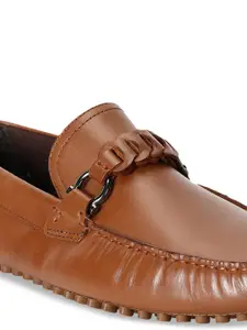 Red Tape Men Tan Brown Driving Shoes