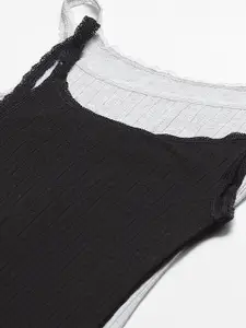 Marks & Spencer Women Pack of 2 Self Design Thermal Camisole