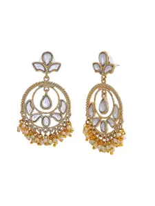 Estele Gold-Plated Classic Drop Earrings