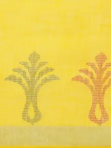 Saree mall Yellow Solid Saree