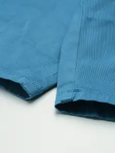 Roadster Men Blue Solid Regular Fit Regular Shorts