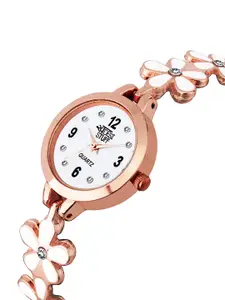 SWADESI STUFF Girls White Analogue Watch SDS 45