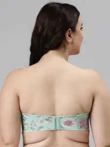 Enamor Padded Wired Medium Coverage Detachable Multiway Straps T-Shirt Bra