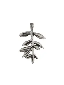 Silvermerc Designs Oxidized Silver-Plated Sterling Silver Handcrafted Pendant
