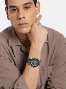 WROGN Men Black Analogue Watch WRG00047A