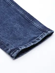 The Roadster Lifestyle Co Men Blue Slim Fit Mid-Rise Clean Look Jeans