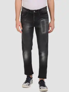 U.S. Polo Assn. Denim Co. Men Black Slim Fit Mid-Rise Clean Look Stretchable Jeans