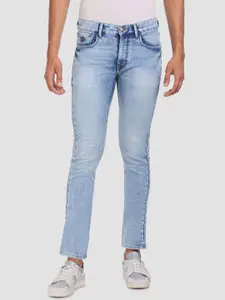 U.S. Polo Assn. Denim Co. Men Blue Slim Fit Mid-Rise Clean Look Stretchable Jeans