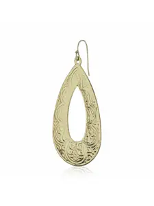 Estele Gold-Plated Contemporary Drop Earrings